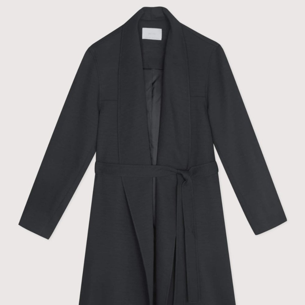 Oak + Fort Black Coat Size S